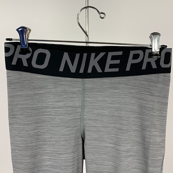 Nike Training Pro 365 tights leggings in grey Medium M - Picture 3 of 9